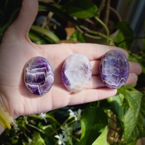 Amethyst Worry Stone