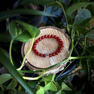 Aries Mala – Carnelian