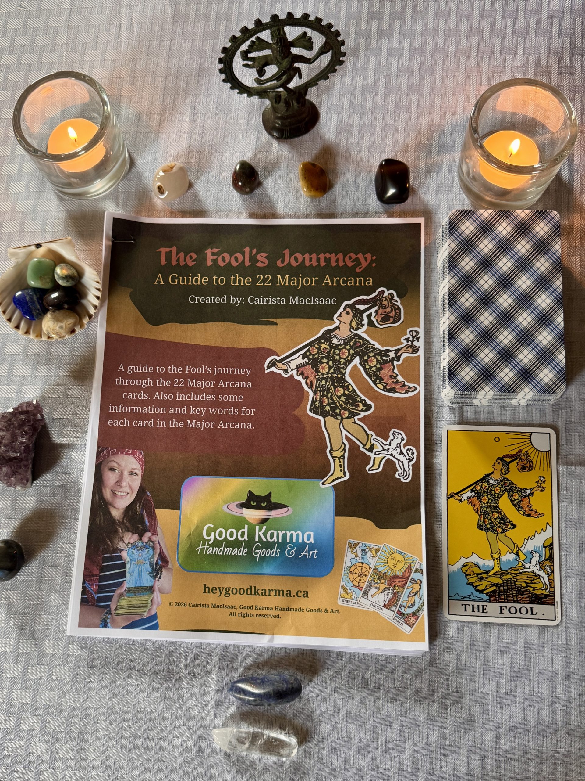 The Fool’s Journey: A Beginner’s Guide to the Major Arcana (Downloadable PDF) by Cairista MacIsaac